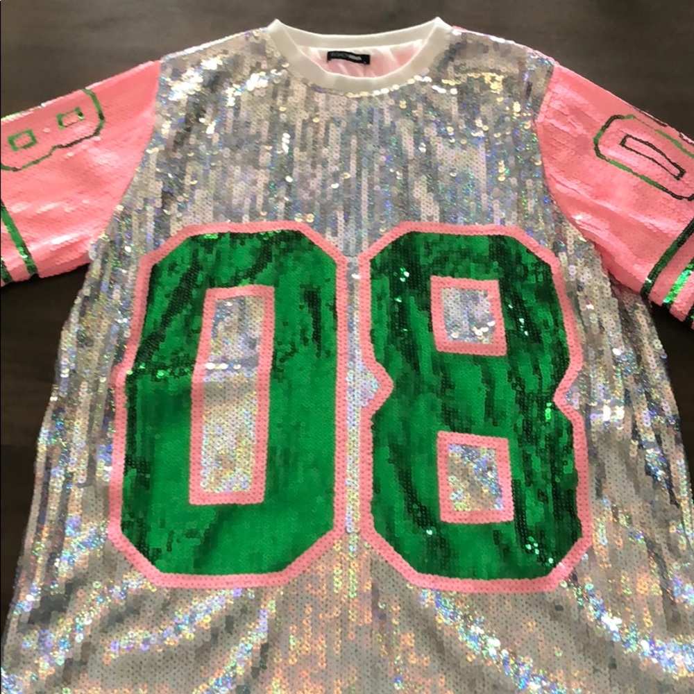 Sequin jersey